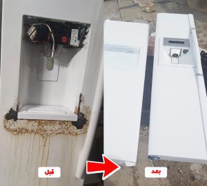 رنگ درب یخچال